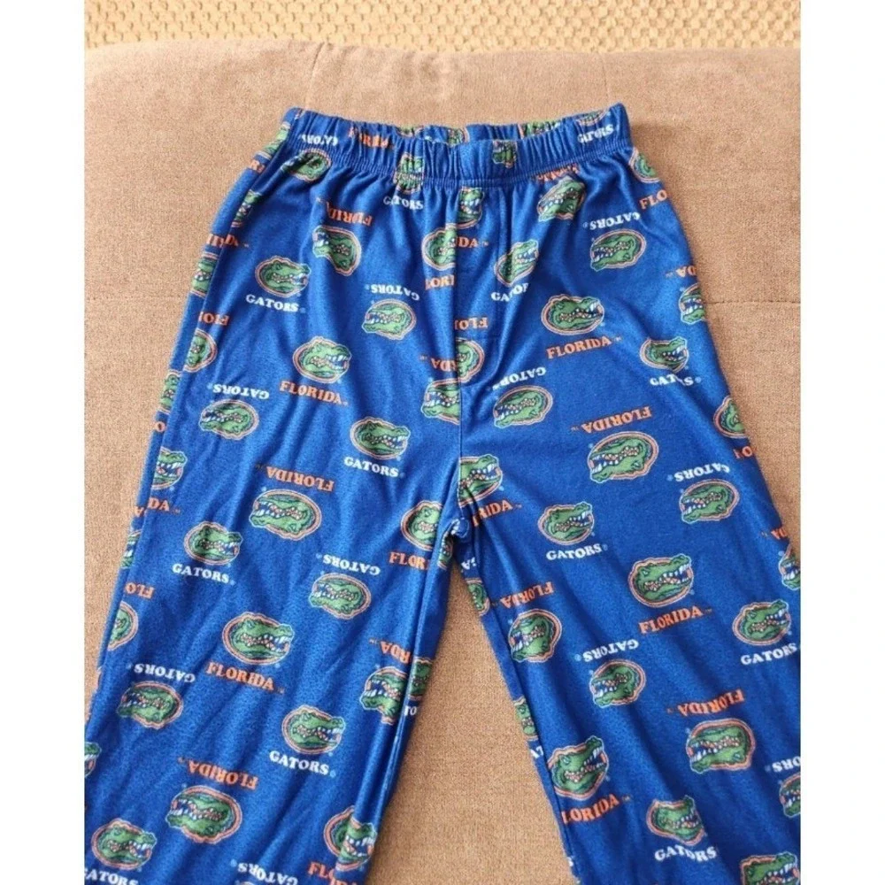 Gen2 Florida Gators Youth Medium 10/12 Blue Pajama Pants Lounge Sleepwear NCAA